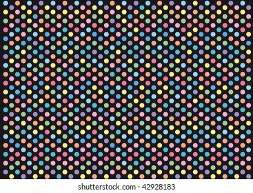 abstract rounded pixel points mosaic background