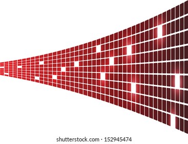 Abstract rounded rectangle background, VECTOR, EPS10