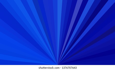 Abstract Royal Blue Burst Background