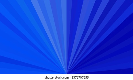 Abstract Royal Blue Burst Background Graphic