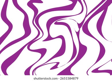 Abstract royal purple liquid wave background