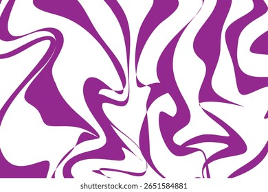 Abstract royal purple liquid wave background