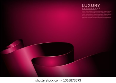 abstract royal red elegant background with textured layer overlap background