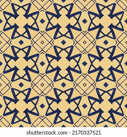 Abstract rug pattern geometric shapes inspired by oriental and indigenous native motifs