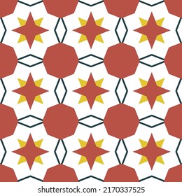 Abstract rug pattern geometric shapes inspired by indigenous native motifs