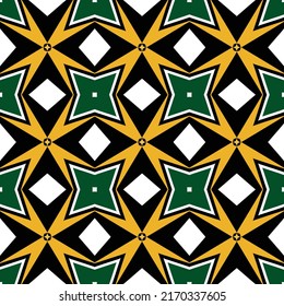 Abstract rug pattern geometric shapes inspired by indigenous native motifs