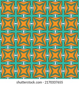 Abstract rug pattern geometric shapes inspired by oriental and indigenous native motifs