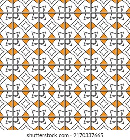 Abstract rug pattern geometric shapes inspired by oriental and indigenous native motifs