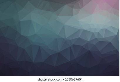 abstract rumpled triangular background, low poly style illustration