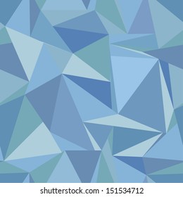 abstract rumpled triangular background, low poly style illustration. vector
