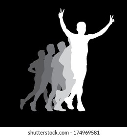 THE ABSTRACT OF RUNNING VECTOR