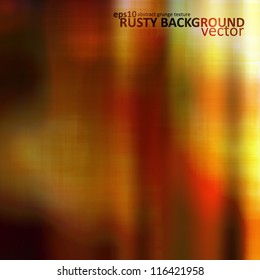 Abstract rusted metal, vector texture background eps10