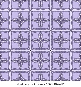 Abstract s flowers seamless pattern colorful tiles vector illuctration. Can be used for wallpaper, pattern fills, web page background, surface textures, textile design, floor tiles and other.