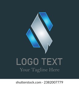 Resumen de imagen vectorial de diseño de logotipo de iconos