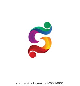 Abstract S Icon, Logo Design Inspiration