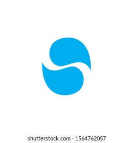 Abstract S letter for logo design concept.  corporate identity, branding logo icon. 
