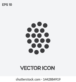 Abstract "S" letter vector icon illustration. Premium quality.