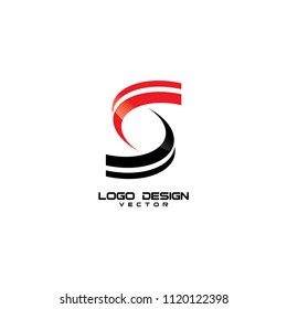 Abstract S Symbol Logo Template Vector