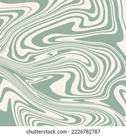 Abstract Sage Green Swirl Pattern Vector Illustration