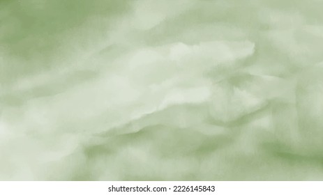 Abstract Sage Green Watercolor Background