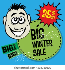 Abstract sale background, vector illustration