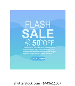 Abstract  sale banner,template design, Flash sale special offer set