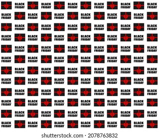 Abstract. Sale and discount pattern seamless. Black friday sale background. Vector.