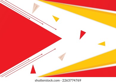 Abstract Sale Vector background design red white with yellow color