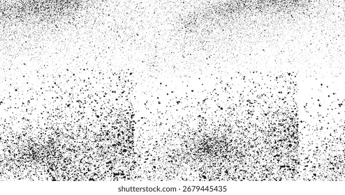Textura de gradiente de grano de arena Abstractas. Fondo de ruido arenoso punteado. Vector de fondo de textura grunge con efecto de punto vintage, un Vector blanco y negro de un blanco 