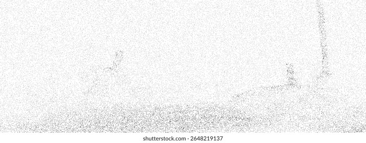 Textura de grãos de areia abstrata. Fundo de ruído de grão pontilhado. Fundo de sujeira pontilhada Grunge. Sobreposição de partículas de poeira angustiada. Grange pontos, manchas e grânulos imprimir papel de parede. Textura de trabalho de ponto vetorial