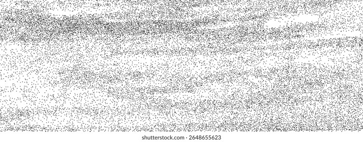 Textura de grãos de areia abstrata. Fundo de ruído de grão pontilhado. Fundo de sujeira pontilhada Grunge. Sobreposição de partículas de poeira angustiada. Grange manchas, manchas, grânulos imprimir papel de parede. Textura de trabalho de ponto vetorial