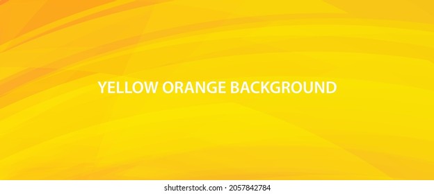 Abstract saturated yellow orange background. Wide artistic vector graphic pattern