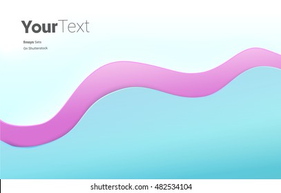 Abstract  Scalable Eps10 Vector Advetisement Base Design Blue and Pink Color