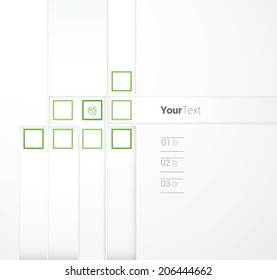 Abstract scalable vector brochure design 
