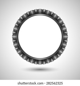 Abstract scale frame with transparent part in the middle for backgrounds and as part of other creative designs.
Editable vector with several layers.
Eps 10