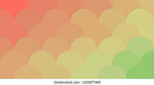 Abstract scale neon color background. Abstract vector illustration, horizontal.