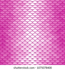Abstract scale pattern. Roof tiles background. Pink squama texture