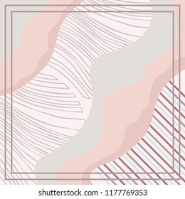 Abstract scarf with lines