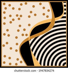 Abstract scarf pattern.Vector design for fashion prints and backgrounds.