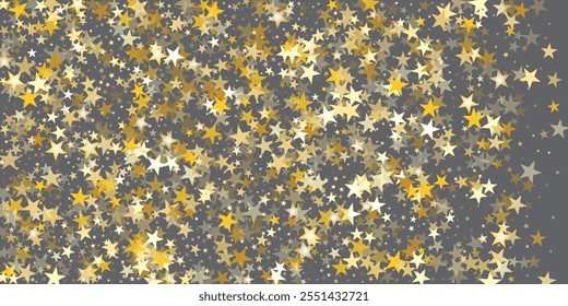 Abstract scatter bright sparks. Random glitter particle design. Light bokeh effect isolated on transparent background. 