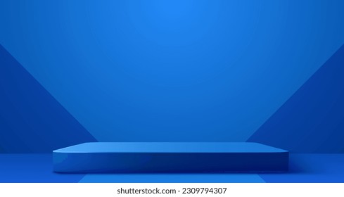 Abstrakter Hintergrund der Szene. Produktpräsentation, Muster, zeigen kosmetisches Produkt, Podium, Bühnenboden oder Plattform. Vektorgrafik