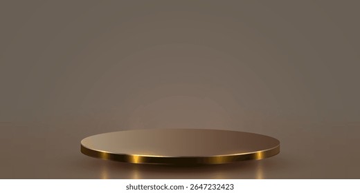 Abstract scene background. Product presentation, mock up, winner, Podium, stage pedestal or platform. Vector illustration
