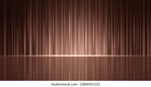 Abstract scene illuminated background. Backdrop for presentations, rewards and awards, template for award banners and posters, holidays and festivals, awards, congratulations and websites