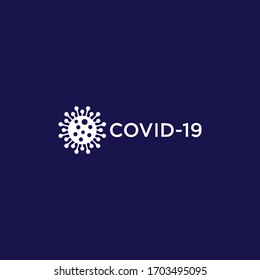 Abstrakte Science 3d Corona Virus Design 2020