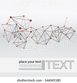 Abstract science background