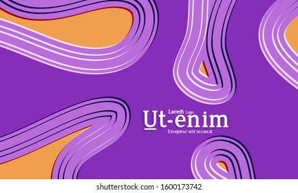 Abstract science background. Nature inspired organic wavy shape. Biological texture of growing biomass, unicellular Organisms, Amoeba. Embossed edge of microorganism or mold under microscope.