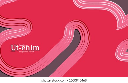 Abstract science background. Nature inspired organic wavy shape. Biological texture of growing biomass, unicellular Organisms, Amoeba. Embossed edge of microorganism or mold under microscope.