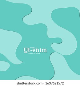Abstract science background. Nature inspired organic wavy shape. Biological texture of growing biomass, unicellular Organisms, Amoeba. Embossed edge of microorganism or mold under microscope.