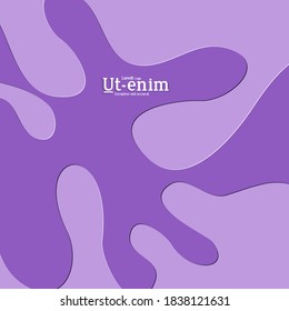 Resumen de antecedentes científicos. Forma ondulada orgánica inspirada en la naturaleza. Textura biológica de biomasa en crecimiento, organismos unicelulares, Amoeba. Borde de microorganismo o moho bajo microscopio.