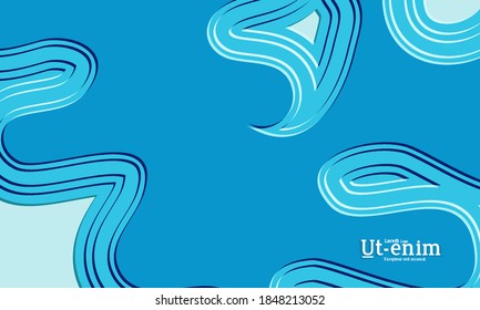 Abstract science background. Nature inspired organic wavy shape. Biological texture of growing biomass, unicellular Organisms, Amoeba. Embossed edge of microorganism or mold under microscope.